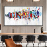 Toile - Abstracted Color Rainbow